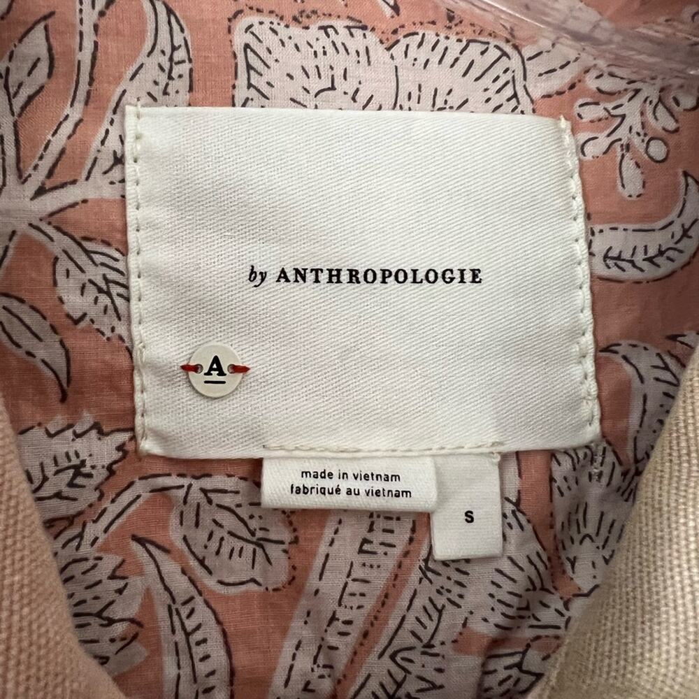 Anthropologie Pink Green Lisa Utility Camo Jacket Size S - Picture 5 of 8